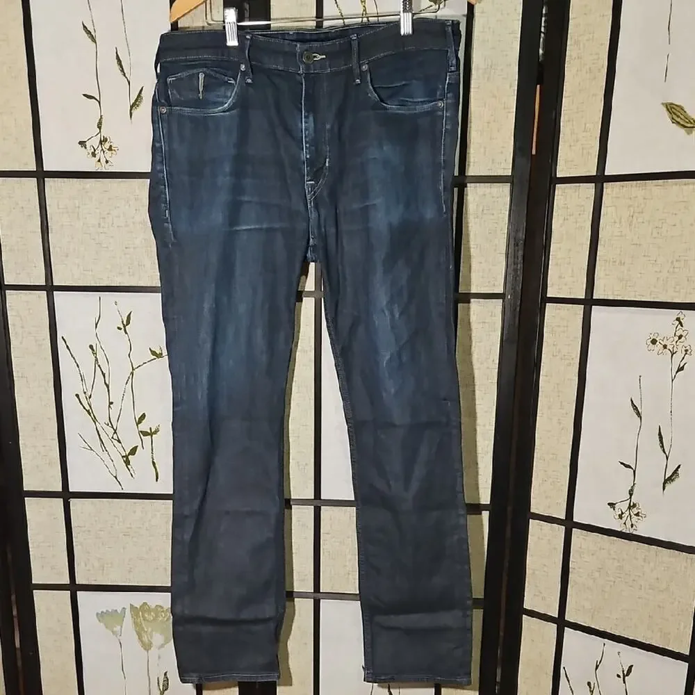 Levi's Dark Blue Straight Jeans